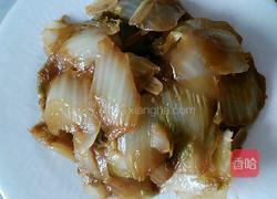 醋溜白菜片的做法图解9