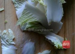醋溜白菜片的做法图解2