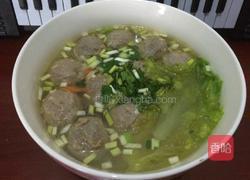 牛肉丸子汤的做法图解6