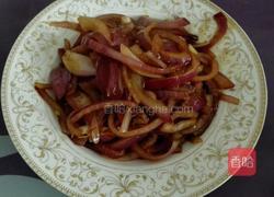 洋葱炒肉的做法图解5