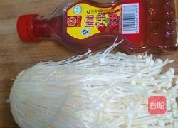 麻辣金针菇的做法图解1