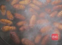 家常炒蚕蛹的做法图解7