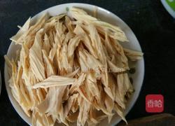 香芹炒腐竹的做法图解3