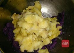 紫薯香蕉派的做法图解4