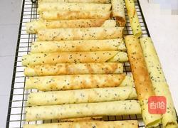 香酥芝麻蛋卷（没有添加剂，绝对小时候的味道）的做法图解4
