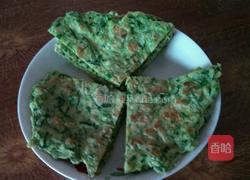 鸡蛋菠菜饼的做法图解8