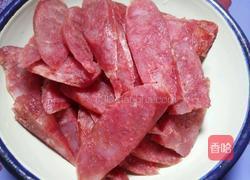 炒辣肠的做法图解2