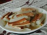 豆腐干炒白萝卜