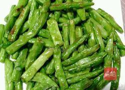 肉沫干煸四季豆的做法图解4