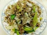 大葱炒羊肉
