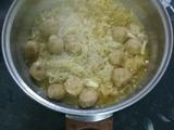 酸菜粉牛肉丸