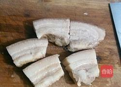 平菇扣肉的做法图解4