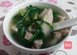 苦麦菜猪肉汤的做法图解9