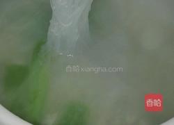 莴笋叶砂锅粉丝的做法图解6