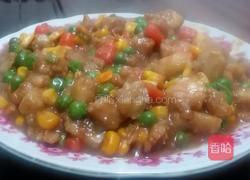 杂蔬龙利鱼的做法图解7
