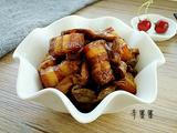 红烧肉炖干豆角