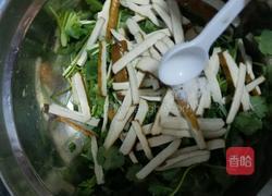 凉拌香菜香干丝的做法图解6