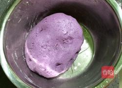 紫薯豆沙汤圆的做法图解4