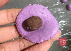 紫薯豆沙汤圆的做法图解7