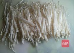 凉拌金针菇的做法图解1