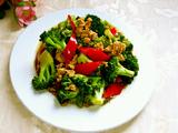 彩椒肉沫炒西兰花的做法[图]