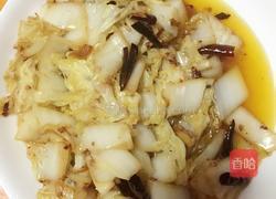 醋溜白菜的做法图解5