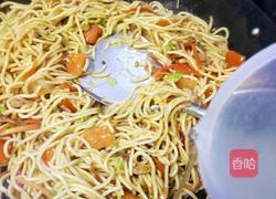 五彩炒面的做法图解12