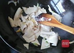 青椒炒豆皮的做法图解6