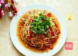 凉拌金针菇的做法图解15