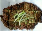 野生荠荠菜炒鸡蛋