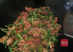 蒜薹炒肉的做法图解5