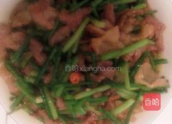 蒜薹炒肉的做法图解6