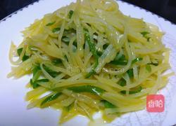 青椒土豆丝的做法图解5