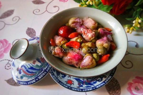 红枣枸杞玫瑰花茶的做法 菜谱 香哈网