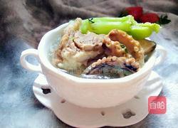 同骨八爪鱼春菜汤（介菜）的做法图解5