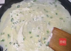 蒜苗鸡蛋摊饼的做法图解5