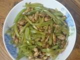 莴笋炒肉