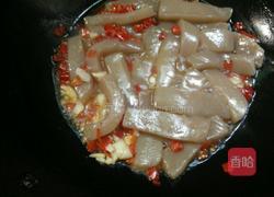 剁椒烧蘑芋豆腐的做法图解6