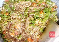 双椒粉丝煲的做法图解3