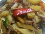 土豆炒牛肉