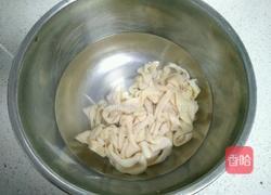 酸豆角炒鸭肠的做法图解4