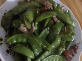 荷兰豆炒肉片