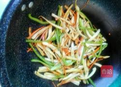 干煸杏鲍菇的做法图解4