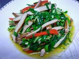 韭菜炒香干