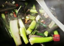 爆炒红菜苔的做法图解5