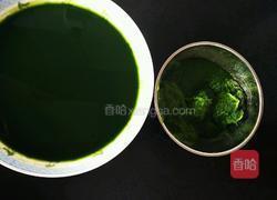 绿色炒面的做法图解4