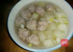 肉丸冬瓜汤的做法图解7