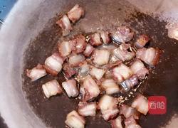 荷兰豆炒腊肉的做法图解4