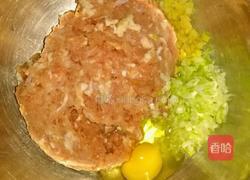 莲藕猪肉煎饺的做法图解3