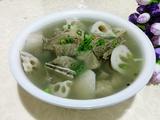莲藕脊骨汤